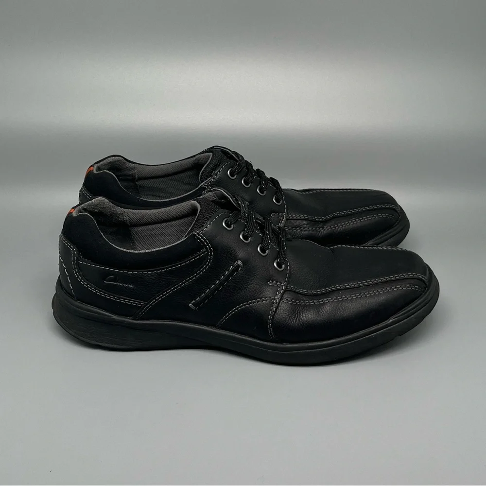 Clarks Cotrell Leather Oxford Dress Shoes Men’s‎ Sz 10